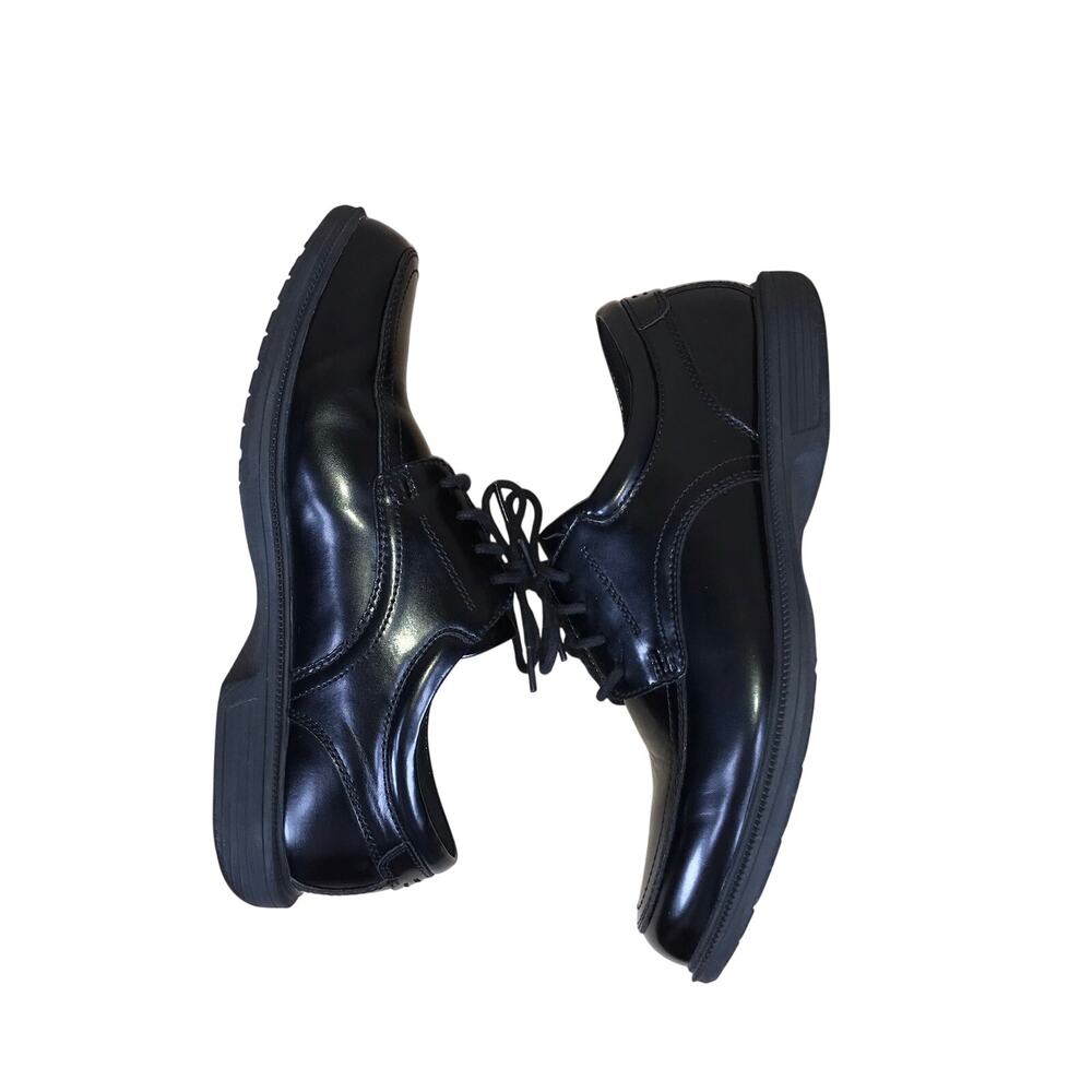 Nunn Bush KORE Oxford Shoes Men’s 11M Black Leather Dress Work Comfort Lace Up
